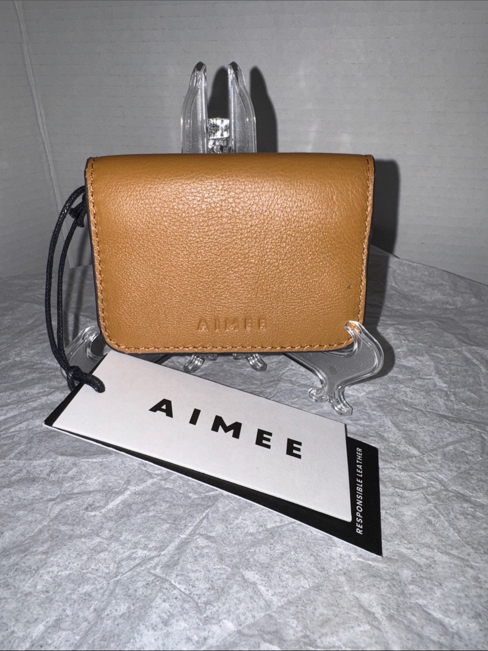 Aimee Kestenberg - Mira Leather Bifold Credit Card Wallet NWT.